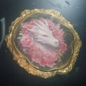 Handmade Resin Dragon Wall Hanging